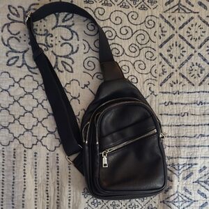 Navy Blue Urban Expressions Crossbody Bag